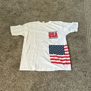 USA T Shirt Size Large